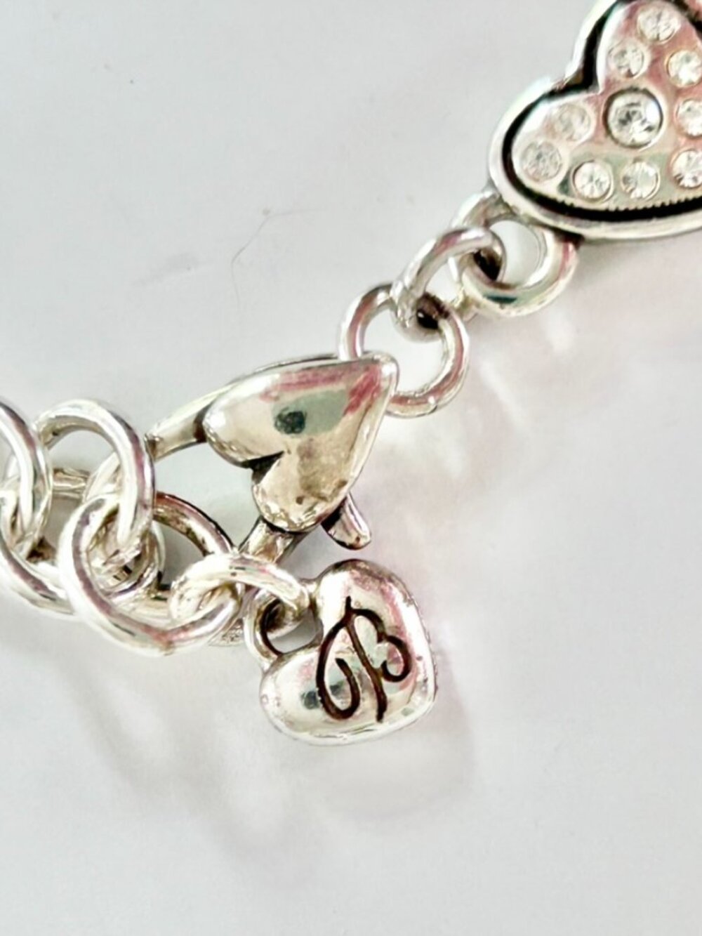 Brighton Heart Slide Bracelet - w. 2 Charms - Picture 2 of 3